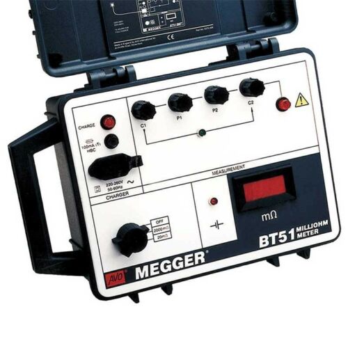 Megger BT51 2A DLRO átmeneti ellenállásmérő, 2000 mOhm